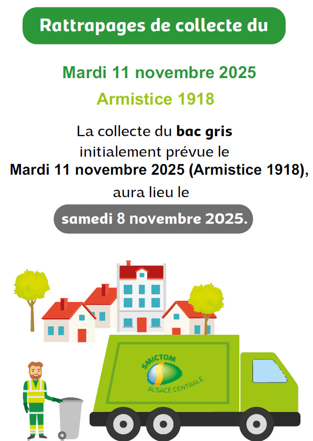 Rattrapage collecte bacs GRIS