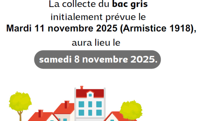 Rattrapage collecte bacs GRIS